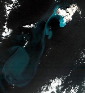 El Hierro 5th November Satellite image
