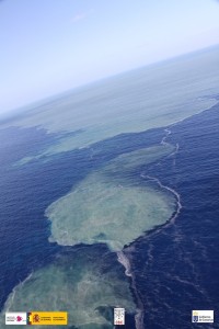 El Hierro latest sea surface images - Courtesy of Ministerio de Fomento - Gobierno de Canarias