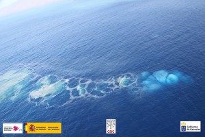 El Hierro latest sea surface images - Courtesy of Ministerio de Fomento - Gobierno de Canarias