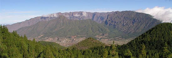 caldera de taburiente la palma