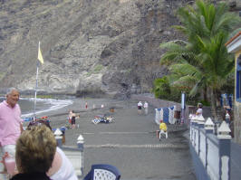 Los Gigantes beach boat crash Tenerife